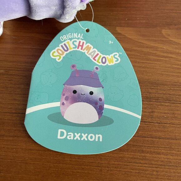 Squishmallows 5" Daxxon Purple Alien Plush - Picture 5 of 7